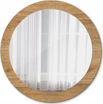 Zrcadlo Nástěnné Koupelnové Zrcadlo Textura dřeva 80cm