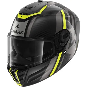 Helma na motorku Shark Helmets Spartan RS Carbon Shawn Dya Matt Black/Grey/Yellow M