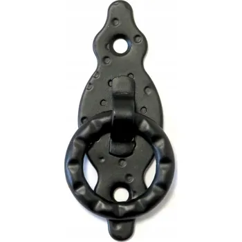 Nábytkové kování Nábytková úchytka klepadlo černá matná 8 x 3 x 0,15 cm