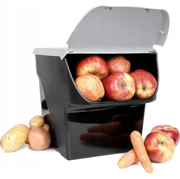 Úložný box Velký ÚLOŽNÝ BOX do kuchyně na zeleninu, ovoce, brambory a cibuli