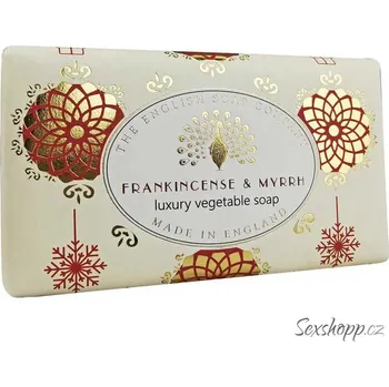 Mýdlo Luxusní tuhé mýdlo English Soap Company – kadidlo a myrha