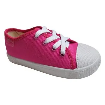 Dívčí tenisky 253X011 25 - šněrovací tenisky Befado, RŮŽOVÁ S 253X011 RŮŽOVÁ_26