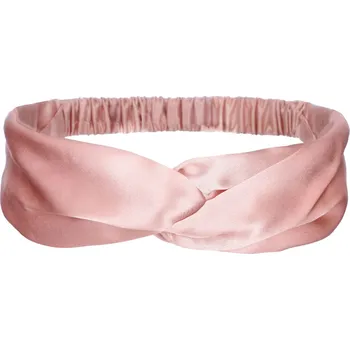 Čelenka LOVESILK_ Hedvábná čelenka růžová