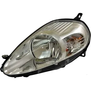Přední světlomet Levé přední světlo Fiat Punto Grande (199) 05-08 STŘÍBRNÉ VALEO