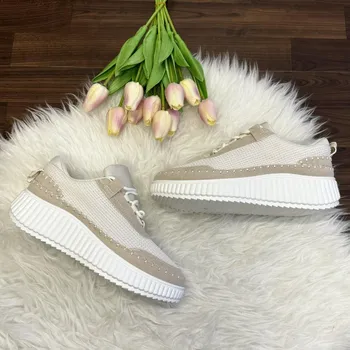 Dámské tenisky Dámské tenisky Brenda Barva: bežová, Velikost: 40