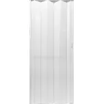 Shrnovací dveře Gama plné 87/200/1 bílé