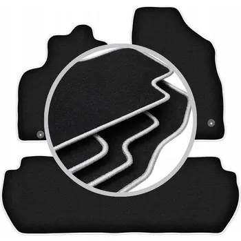 autokoberec Velurové autokoberce Wielganizator 3 ks