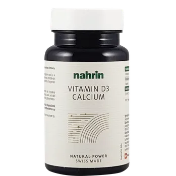 Nahrin Vitamin D3 a Vápník 60 tablet