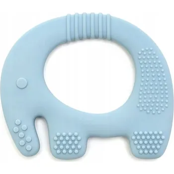 Kousátko na zuby Bosso Baby silikonové modré