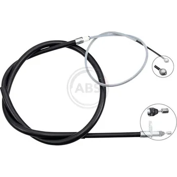 Lanko parkovací brzdy Tažné lanko, parkovací brzda A.B.S. K18869