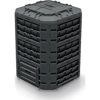 Odpadkový koš Prosperplast COMPOGREENS 950 l 91.5x124x95 cm černý