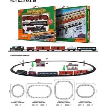 Set školních potřeb Kolejka na baterie światło i dźwiek 9/18 (pl, 2000, Rastar)