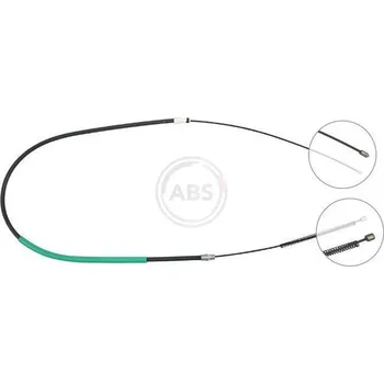 Lanko parkovací brzdy Tažné lanko, parkovací brzda A.B.S. K13326