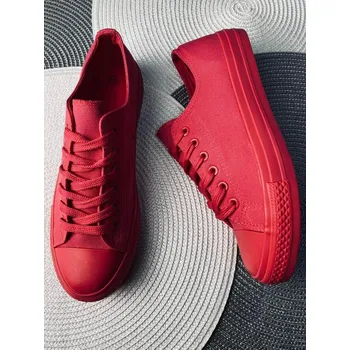 Dámské tenisky Plátěnky Red Velikost: 38