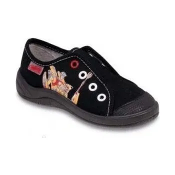 Chlapecké tenisky 107X069 25 - chlapecké tenisky BEFADO, černá S 107X069_27