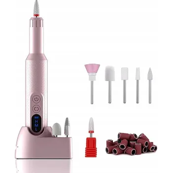 Bruska na nehty Frézka na nehty, USB, Profesionální + 12 frézovacích nástavců