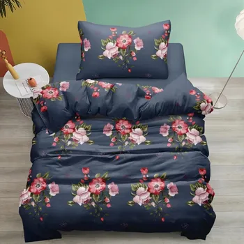 Povlečení NOVINKA 2025 ! BAVLNĚNÉ POVLEČENÍ KVĚTUŠKA 140x200/70x90