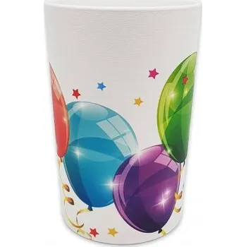 Kelímek udržitelný - Balónky 230ml/2ks