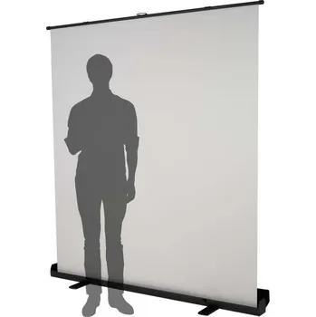 Fotopozadí Fomei Roll-up skládací fotopozadí 180 x 200 cm šedé šedá