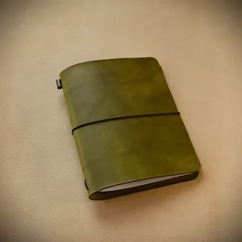 Zápisník Cestovatelský zápisník Traveler´s notebook zelená oliva