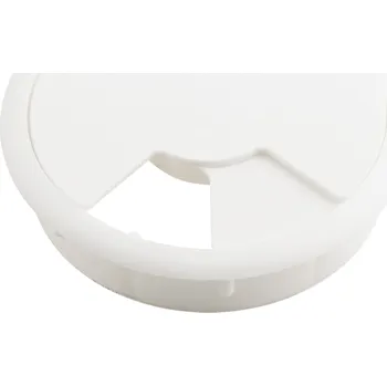 kabelová chránička Interex PVC kabelová průchodka 80 mm / Bílá