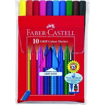 Sada barevných Fixy , školní popisovače Faber-Castell barevné popisovače , dětské fixy 1 ks