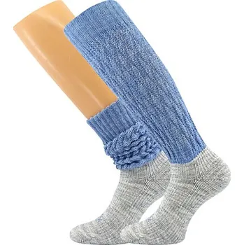 Dámské ponožky VOXX Ponožky dámské zimní NARVIK s merinem a alpakou SVĚTLE MODRÉ 39-42 125353