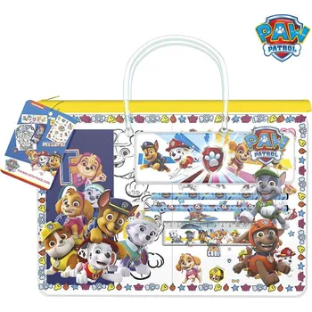 Set školních potřeb Taštička s penálem Tlapková patrola