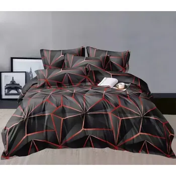 Povlečení NOVINKA 2025 ! LUXUSNÍ BAVLNĚNÉ POVLEČENÍ TALODE na 2 postele 140x200/70x90 - PENELOPÉ RED