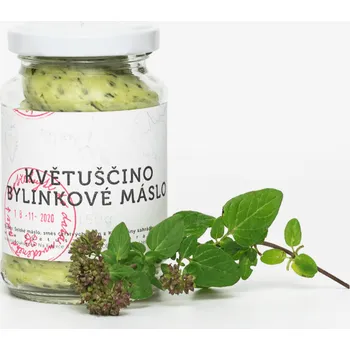 Bylinkové máslo s dobromyslí, 150 g