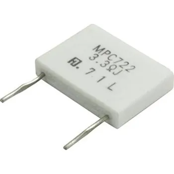 Rezistor Widap 300032 3.3 Ω radiální 5 W 5 procent 1 ks