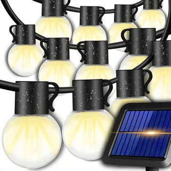 IP kamera Girlanda briix 650 cm solární