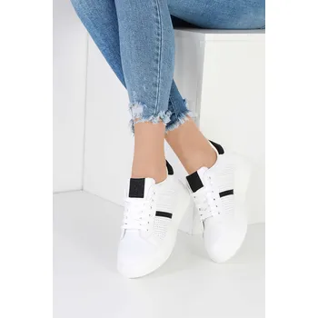 Dámské tenisky Ctogo Gogo Bílé tenisky na platformě SJ2052-2WH Velikost: 36