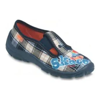 Chlapecké bačkory 975X116 - chlapecké bačkorky, káro, SKATE (NAVAZUJÍCÍ MODEL NA 290X) S 975X116_25