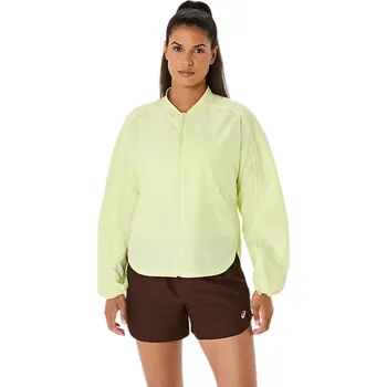 Dámský kabát Asics Nagino Run Adjustable Jacket W 2012D138750 - huddle yellow L