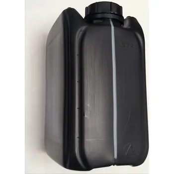 Kanystr Kanystr 5l černý, odolný, s atestem a průzorem - na palivo, vodu