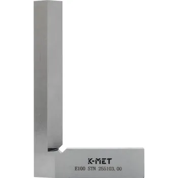 Úhloměr Úhelník nožový (vlasový) KINEX/K-MET E 250x160 mm, ČSN 25 5103 (4005)