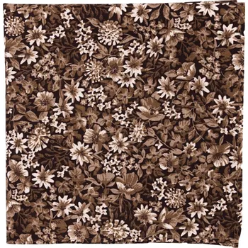 Šátek Bubibubi Hnědý kapesníček do saka Tara