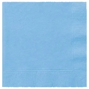 Papírový ubrousek Ubrousky papírové EKO - sv.modré 25x25 cm / 20 ks