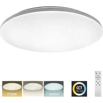 LED stropní svítidlo - VENTA 60W CCT plus ovladač, Trixline TR-612C
