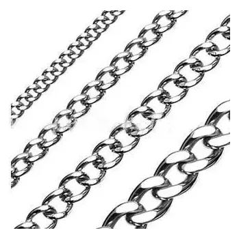 Řetízek Ocelový řetízek silnější 74 (Řetízky z oceli 50cm)