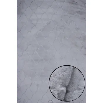 Koberec KOBEREC SHAGGY DO OBÝVACÍHO POKOJE LOŽNICE ŠEDÝ CHLUPATÝ RABBIT 80X140 MĚKKÝ ODOLNÝ