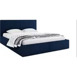 Nábytek PEGAS s.r.o. Postel HILTON bez matrace 120x200 cm, Modrá