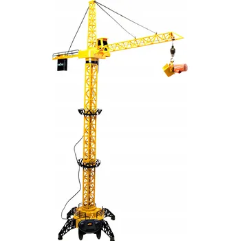 autíčko VELKÝ STAVEBNÍ JEŘÁB PRO DĚTI DÁLKOVĚ OVLÁDANÝ RC OTOČNÝ JEŘÁB HRAČKA
