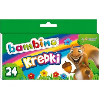 Pastelka Voskovky Bambino velká sada školních pastelek 24 ks