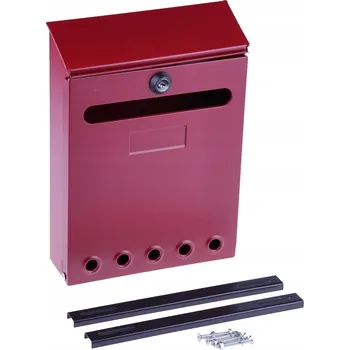 Poštovní schránka Poštovní schránka vhoz MiL červená