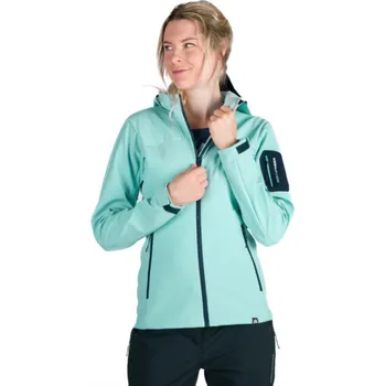 Dámská softshellová bunda Bunda softshellová Northfinder Angie Velikost: 38 světle modrá