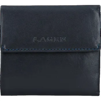 Lagen TS-500 pánská kožená peněženka modrá