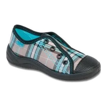 Chlapecké tenisky 107X061 25 - chlapecké tenisky BEFADO,béžovo-modrá S 107X061_26