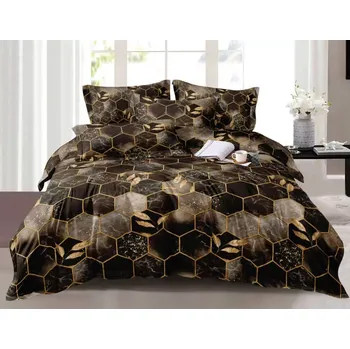 Povlečení NOVINKA 2025 ! LUXUSNÍ BAVLNĚNÉ POVLEČENÍ s 3D efektem 140x200/70x90 cm - HONEYCOMB NATURAL + POVLAK NA POLŠTÁŘEK ZDARMA !